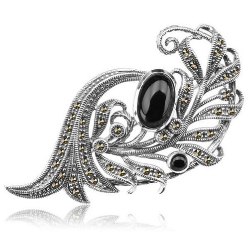 Srebrna broszka RDM2853 - Markazyty na Arena.pl