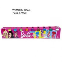 BARBIE ZESTAW 10X140G CIASTOLINA 1437