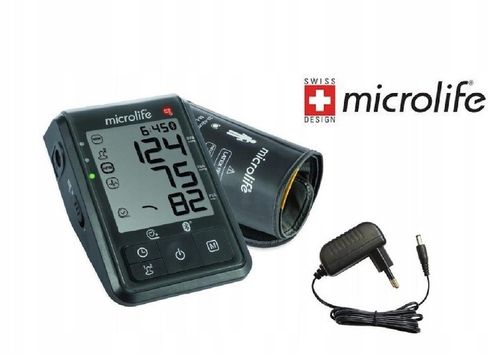 Microlife Ciśnieniomierz Automatyczny Naramienny BP B6 Bluetooth+Zasilacz na Arena.pl