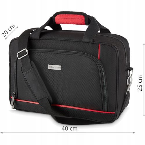 Torba podróżna 40x20x25 do samolotu RYANAIR WIZZAIR bagaż podręczny ZAGATTO na Arena.pl