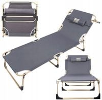 ŁÓŻKO TURYSTYCZNE SKŁADANE POLOWE LEŻANKA KANADYJKA XXL TORBA LEŻAK