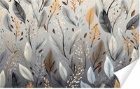 Fototapeta PREMIUM STRUKTURA ZMYWALANA NA WYMIAR jesienne liście