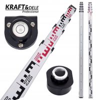 KRAFT&DELE Łata Teleskopowa Niwelacyjna LIBELLA 5M + Pokrowiec