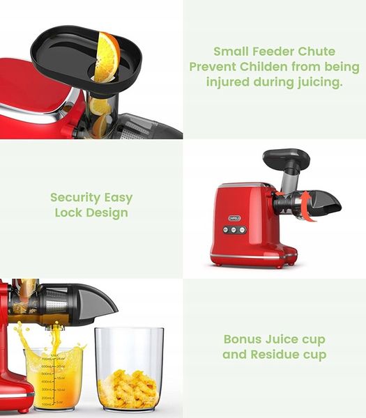 Wyciskarka Wolnoobrotowa do soku Fezen ZM1513 400W zdjęcie 11