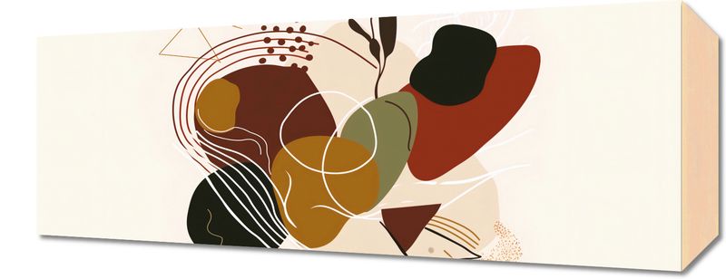 Obraz 50x20cm Organiczna Erupcja zdjęcie 1