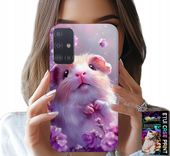 ETUI DO SAMSUNG GALAXY A51 - SŁODKI CHOMIK, GRYZONIE WZORY DLA DZIECI