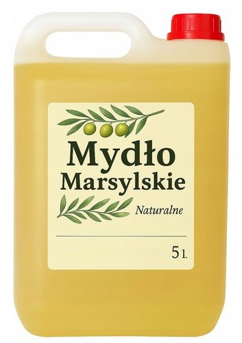 5L NATURALNE MYDŁO MARSYLSKIE EKOLOGICZNE PROSTY SKŁAD, DUŻE OPAKOWANIE na Arena.pl