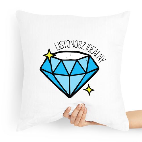 Poduszka Prezent Dla Listonosza Listonosz Idealny Z Nadrukiem Ze Zdjęciem na Arena.pl