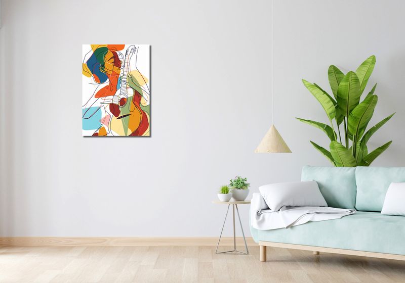 Obraz 50x70cm Wewnętrzna Muza zdjęcie 2