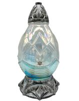 ZNICZ wielkanocny BŁĘKITNY JAJKO Wielkanoc KWIAT ZNICZE WIELKANOCNE