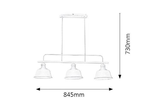 Lampa wisząca Caitlin na Arena.pl