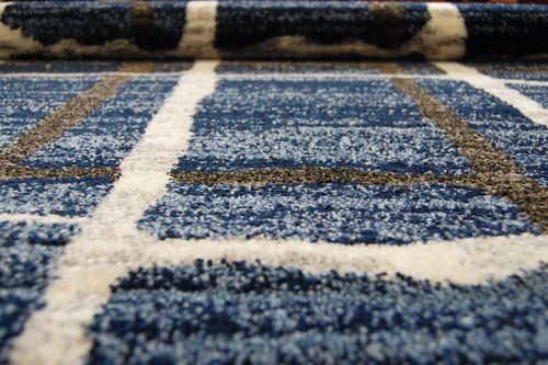 Dywan SHADOW 9359 blue / white 200x290 cm na Arena.pl