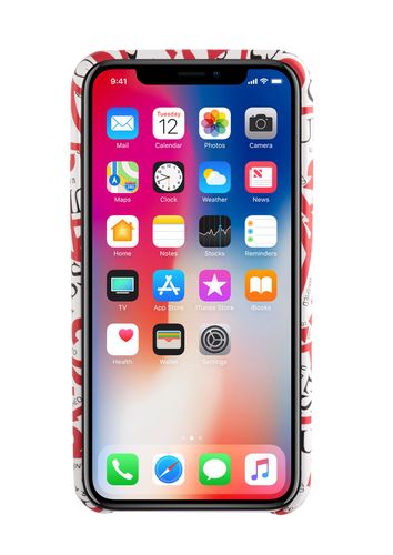 GUESS HARD CASE TRIANGLE Apple iPhone X - WHITE na Arena.pl