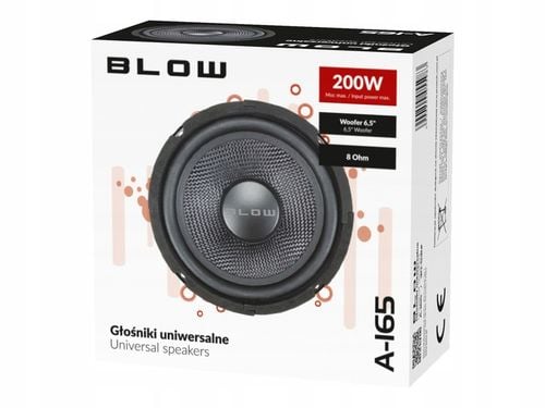 GŁOŚNIK BASOWY WOOFER 200W 165mm NISKOTONOWY JEDNODROŻNY GDN16 8 OHM na Arena.pl