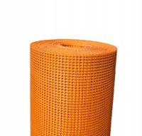 SIATKA Z WŁÓKNA SZKLANEGO ELEWACYJNA 1x50m 160g/m2 POMARAŃCZOWA