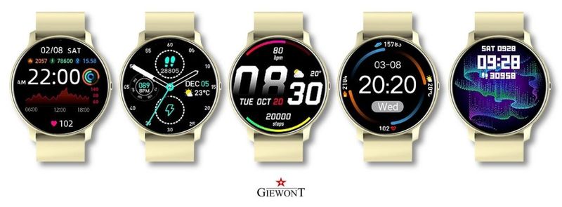 Smartwatch Giewont GW120-6 Ecru-Ecru zdjęcie 5