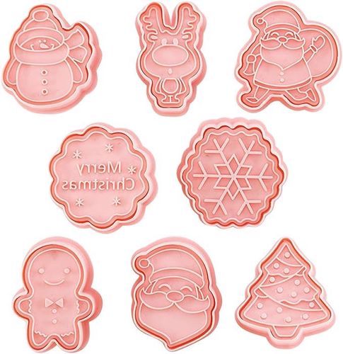 Foremki do Ciastek Zestaw Świąteczny 8szt na Arena.pl