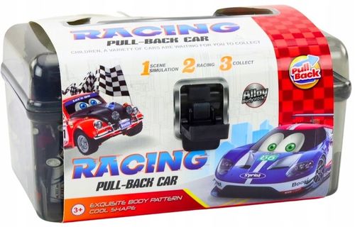 DUŻY ZESTAW SAMOCHODÓW RESORKI resoraki W WALIZCE AUTKA autko z napędem na Arena.pl