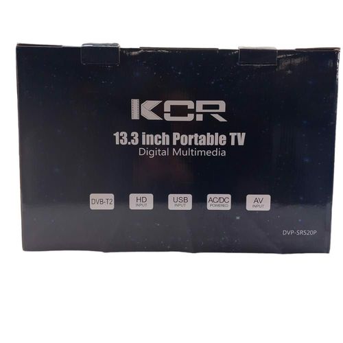 Przenośny Telewizor Cyfrowy Lcd Dvb-T2 14  Czarny na Arena.pl