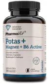 Potas, Magnez i Witamina B6 Active 120 Kapsułek - Bezglutenowy Suplement