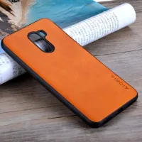 Etui AIORIA Vintage LEATHER do Xiaomi Pocophone F1 pomarańczowy