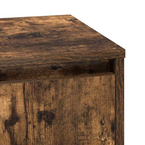 Szafka Nocna z 2 pcs Dąb wędzony 39 x 34.5 x 50 cm na Arena.pl