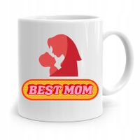 Kubek Prezent Urodzinowy Dla Mamy Matki Best Mom Z Nadrukiem Ze Zdjęciem