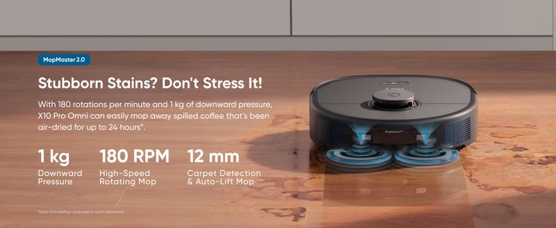 Robot sprzątający Eufy X10 Pro Omni zdjęcie 12