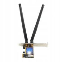 KARTA SIECOWA PCIE WIFI PODWÓJNA CZĘSTOTLIWOŚĆ 2.4/5G BLUETOOTH4.0 1200MBPS