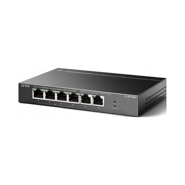 Switch TP-Link TL-SF1006P 6x10/100 4xPoE zdjęcie 1