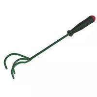 spulchniacz 3 zębny 6cm z trzonkiem metalowym 60cm i plastikowa rączką