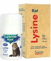 ScanVet Lysine Kot Żel 50 ml