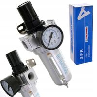 Filtr powietrza Reduktor Odwadniacz Separator 40um 1/2" do Kompresora
