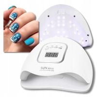 Lampa uv led do paznokci mocna do żeli hybryd hybrydy sun 80W LCD 36 diod