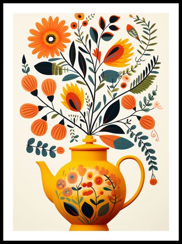 Plakat 50x70cm Bujna Herbata na Arena.pl