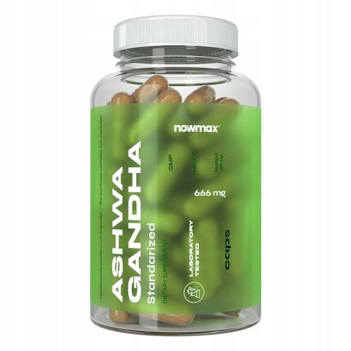 nowmax GOTU KOLA + ASHWAGANDHA KONCENTRACJA PAMIĘĆ + nowmax Pill Box na Arena.pl