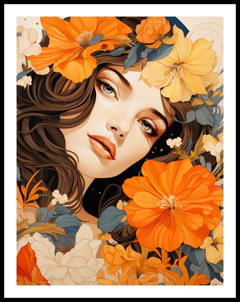 Plakat 50x65cm Kwiatowa Esencja zdjęcie 3