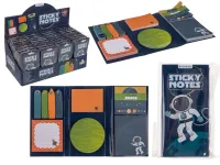 Karteczki Samoprzylepne KOSMOS - Zestaw 6 wzorów