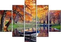 105CM 150CM OBRAZ 5 ELEM UROKLIWY ZAKĄTEK DRUK