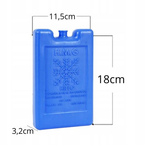 6X 500ml Wkłady chłodzące do lodówki turystycznej torby termicznej na Arena.pl