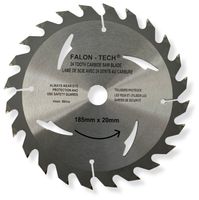 TARCZA WIDIOWA DO DREWNA PIŁA WIDIOWA DO CIĘCIA 185 x 20mm / 16mm 24T WIDIA