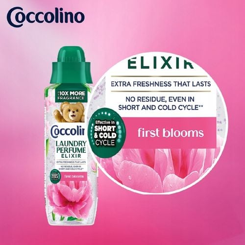 ŻELOWE PERFUMY DO PRANIA COCCOLINO PERFUME ELIXIR FIRST BLOOMS 460 ML na Arena.pl