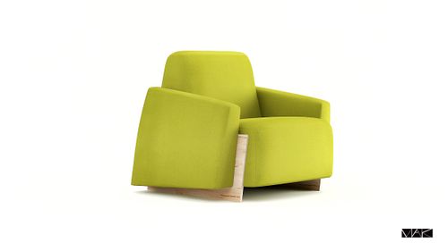 Fotel Bao zielony na Arena.pl