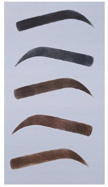 STEMPEL DO BRWI POMADA SZABLONY BRĄZOWY X4 zdjęcie 4