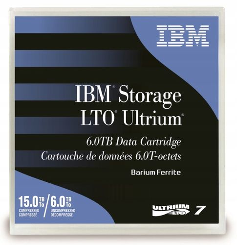 Taśma skompresowana IBM LTO-7 Ultrium 6/15TB na Arena.pl