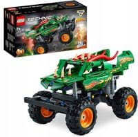 LEGO TECHNIC Monster Jam Dragon 2w1 klocki 42149 krokodyli pojazd zestaw 7+