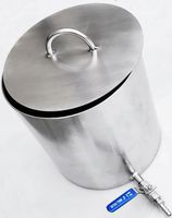 Zbiornik do filtra, do filitra naczynie na destylator, beczka 6L z pokrywką