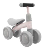 Pierwszy Rowerek Biegowy Pettytrike Dla Dzieci Różowy 4-Kołowy Jeździk