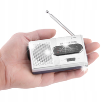 MOCNE KIESZONKOWE RADIO PRZENOŚNE AM/FM