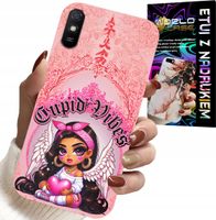 ETUI DO XIAOMI REDMI 9A - CUPID VIBES Z UROCZĄ ANIOŁKIEM PLECKI